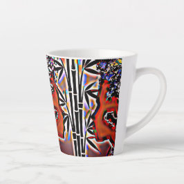 Ontwerpbekers Latte Mok