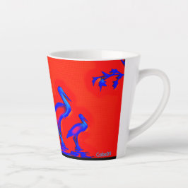 Ontwerpbekers Latte Mok