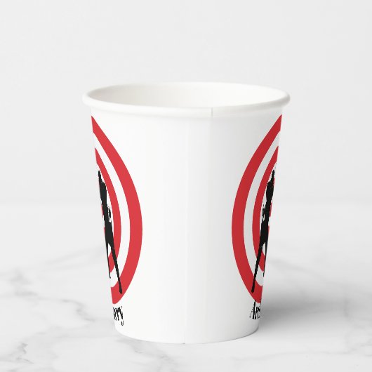 Ontwerpbekertje voor aardewerk papieren bekers (Rechts)