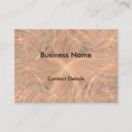 Ontwerpbenoeming van luxe afsprakenkaartje