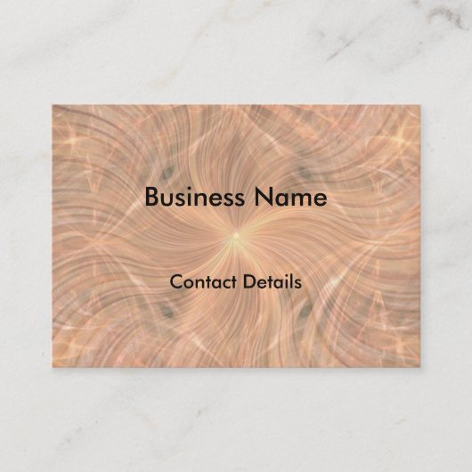 Ontwerpbenoeming van luxe afsprakenkaartje (Voorkant)