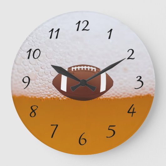 Ontwerpbier en Football klok (Voorkant)
