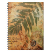 Ontwerpblad voor esthetisch ontwerp notitieboek (Voorkant)