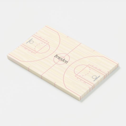 Ontwerpbrief van het Kastbalgerecht Post-it® Notes (Schuin)
