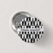 OntwerpButton voor schaakartikelen Ronde Button 3,2 Cm (Voorkant /achterkant)