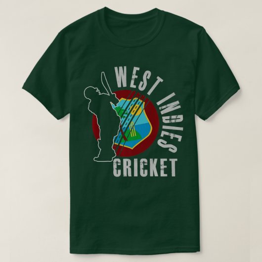 Ontwerpcadeau voor West Indies Cricket Eam Support T-shirt (Design voorkant)