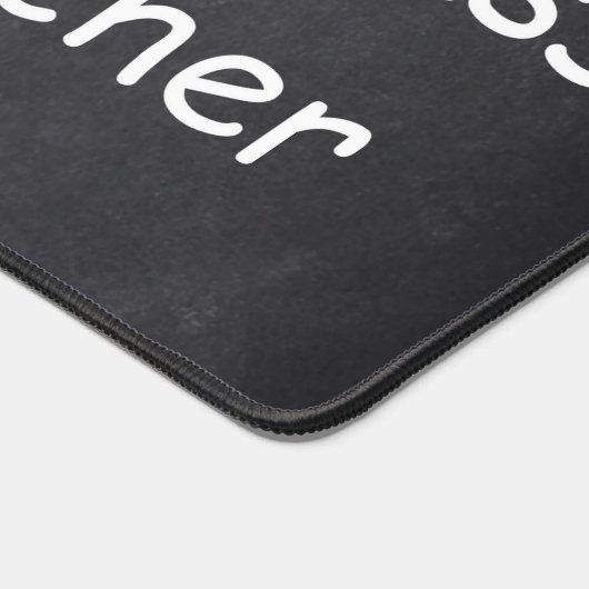 Ontwerpcadeauidee voor leerling-alkboard bureaumat (Hoek)