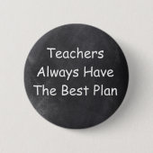 Ontwerpcadeauidee voor leerling-alkboard ronde button 5,7 cm (Voorkant)