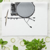 Ontwerpcadeaus en producten van "drumkit" theedoek (Gevouwen)