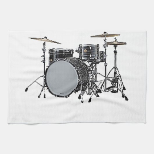Ontwerpcadeaus en producten van "drumkit" theedoek (Horizontaal)