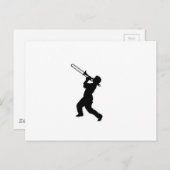Ontwerpcadeaus en -producten van "Trombone Player" Briefkaart (Voorkant / Achterkant)