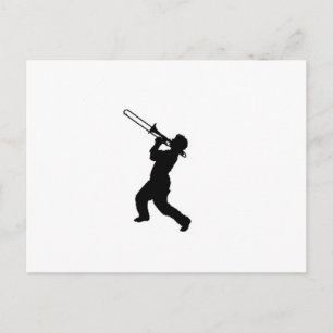 Ontwerpcadeaus en -producten van "Trombone Player" Briefkaart
