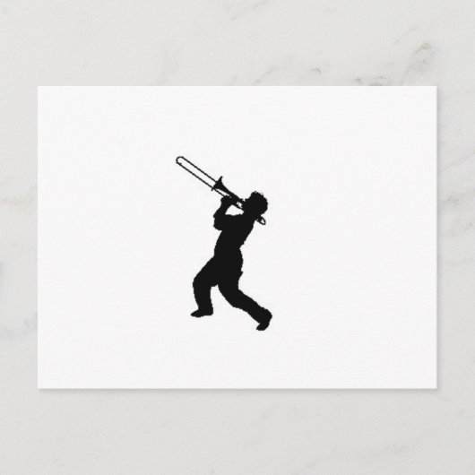 Ontwerpcadeaus en -producten van "Trombone Player" Briefkaart (Voorkant)