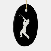 Ontwerpcadeaus en -producten van "Trombone Player" Keramisch Ornament (Rechts)