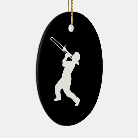 Ontwerpcadeaus en -producten van "Trombone Player" Keramisch Ornament (Rechts)