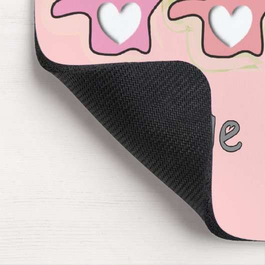 Ontwerpcadeaus voor massagetherapist 'Hands' Muismat (Hoek)