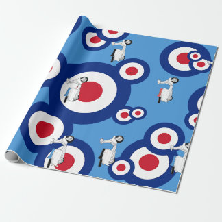 Ontwerpcadeauverpakking voor model Roundel en scoo Cadeaupapier