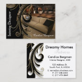 Ontwerpconsultant interne ontwerper visitekaartje (Voorkant / Achterkant)