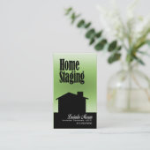 Ontwerpconsultant voor thuisfaseringsinterieurontw visitekaartje (Staand voorkant)