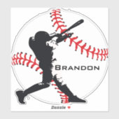 Ontwerpcontrole van de Baseball-batterij Sticker (Vel)