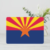 Ontwerpdecor voor de vlag van Arizona (Staand voorkant)