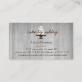 Ontwerpdecortering van elegante aangepaste cokes visitekaartje (Achterkant)