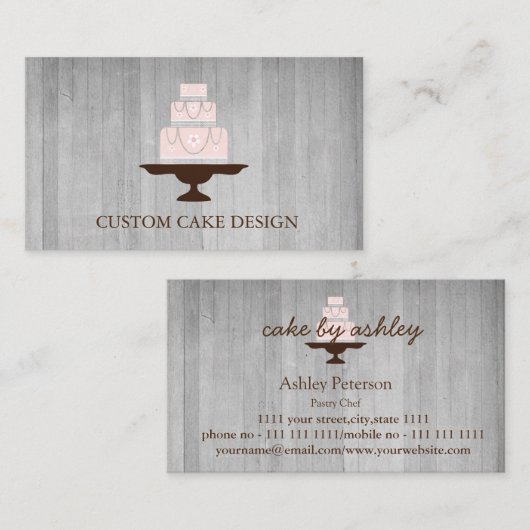 Ontwerpdecortering van elegante aangepaste cokes visitekaartje (Voorkant / Achterkant)