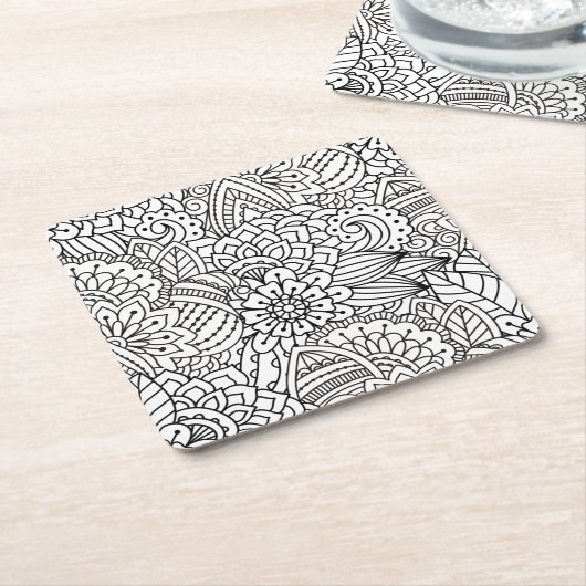 Ontwerpdeeg ventilator kartonnen onderzetters (Schuin)