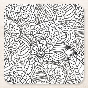 Ontwerpdeeg ventilator kartonnen onderzetters