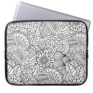 Ontwerpdeeg ventilator laptop sleeve