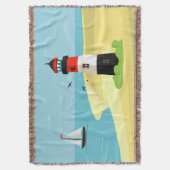 Ontwerpdepoot van vuurtorenkast deken (Voorkant Verticaal)