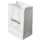 ONTWERPDOCUSTOMIZE SJABLOON BLANK MEDIUM CADEAUZAKJE (Achterkant Gekanteld)