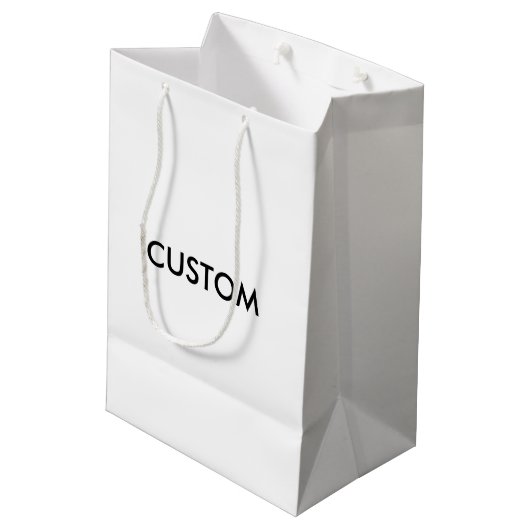 ONTWERPDOCUSTOMIZE SJABLOON BLANK MEDIUM CADEAUZAKJE (Achterkant Gekanteld)