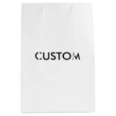 ONTWERPDOCUSTOMIZE SJABLOON BLANK MEDIUM CADEAUZAKJE (Voorkant)