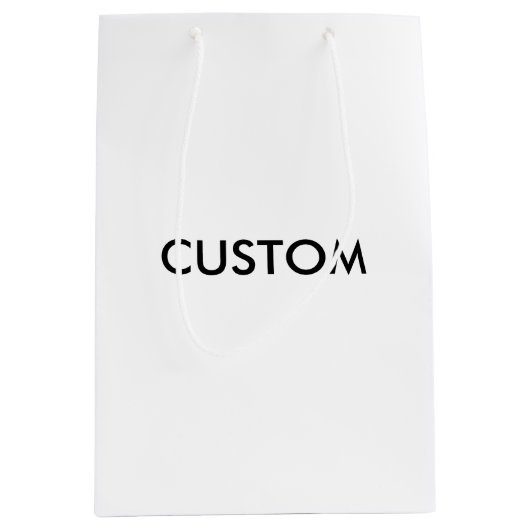 ONTWERPDOCUSTOMIZE SJABLOON BLANK MEDIUM CADEAUZAKJE (Voorkant)