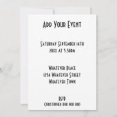 Ontwerpdoel architectuur elke gelegenheid kaart (Achterkant)