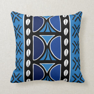 Ontwerpduim van Afrikaanse modedoek Bogolan Kussen