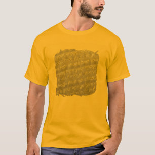 Ontwerpeffect rand rand t-shirt