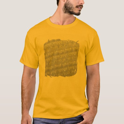 Ontwerpeffect rand rand t-shirt (Voorkant)