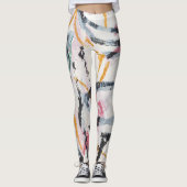 ontwerpelement van acrylverf leggings (Voorkant)