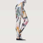 ontwerpelement van acrylverf leggings (Rechts)