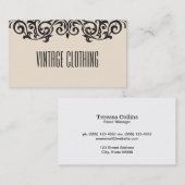 Ontwerpelement Visitekaartje (Voorkant / Achterkant)