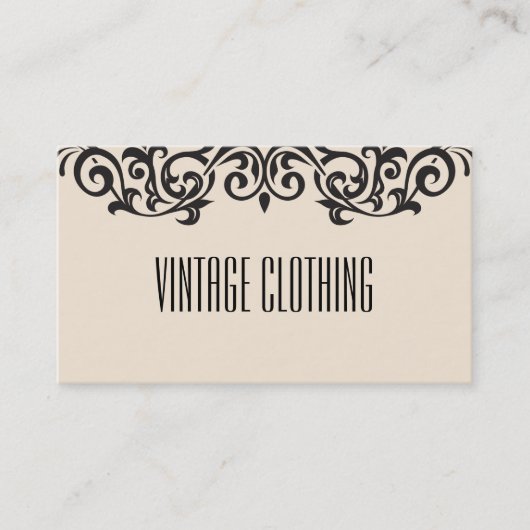 Ontwerpelement Visitekaartje (Voorkant)