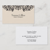 Ontwerpelement Visitekaartje (Voorkant / Achterkant)