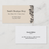 Ontwerpelement Visitekaartje (Voorkant / Achterkant)