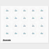 Ontwerpen & Dromen - Architect & Creatief Proces Ronde Sticker (Vel)