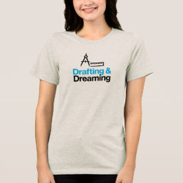 Ontwerpen & Dromen - Architect & Creatief Proces Tri-Blend Shirt