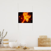 Ontwerpen van brandweerpaarden poster (Keuken)