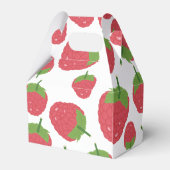 Ontwerpen van frambozenfruit bedankdoosjes (Achterkant)