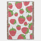 Ontwerpen van frambozenfruit deken (Voorkant Verticaal)